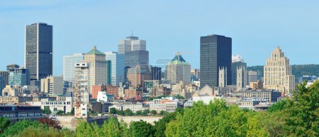 Montreal day view panorama