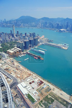 Hong Kong aerial view
