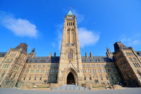 Ottawa Parliament Hill building