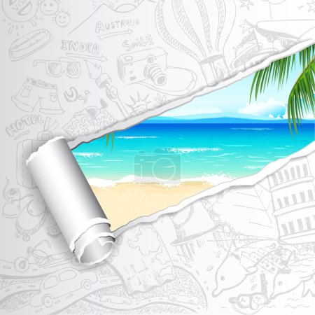 Travel Background for Sea Beach