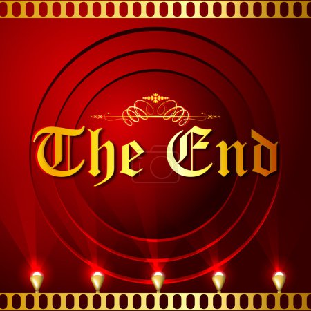 The End Screen with Film Strip