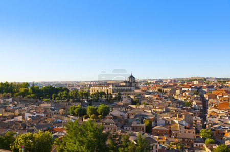 Toledo Spain at sunset