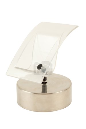 Swivel stand on white background