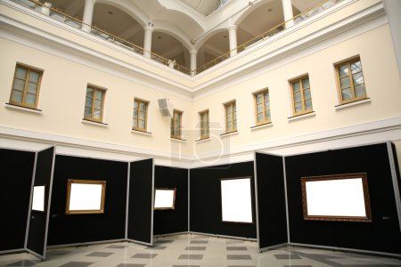 Frames in the museum