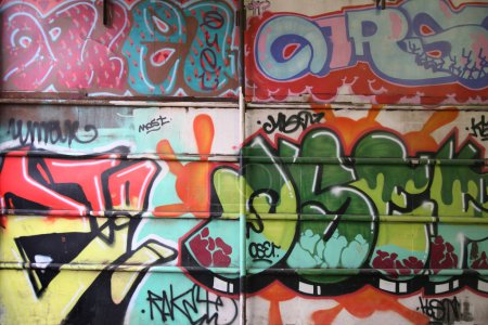 Wall graffiti