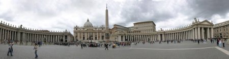 St Peter's Square, Vatican panorama