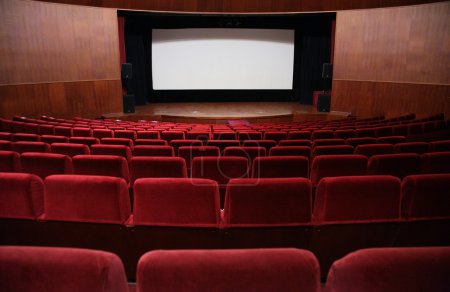 Empty hall of cinema