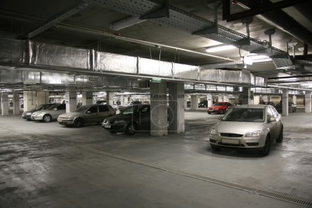Cars on a Car parking