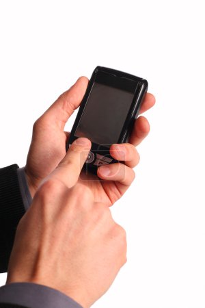 Cellphone in hands