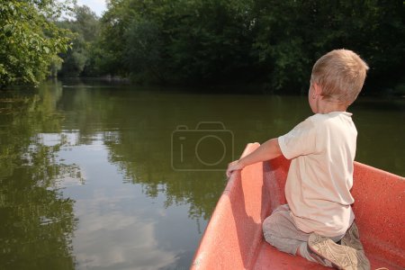 Boy in the boat