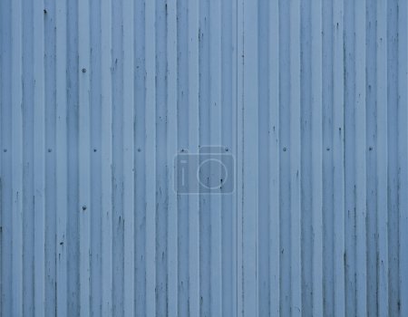 Old blue cargo container texture