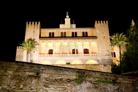 Almudaina Palacio Real o Alcazar in Palma de Mallorca