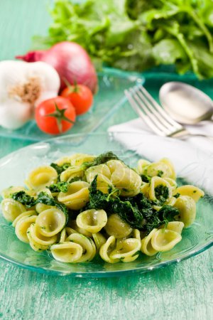 Orecchiette with Turnip tops