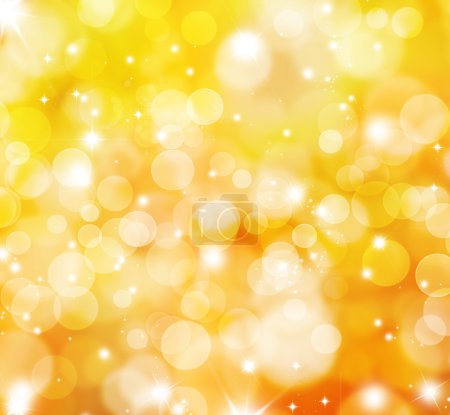 Glittery gold lights background