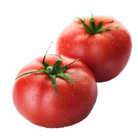 Tomato Over White