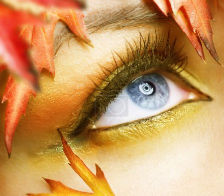 Autumn eyes Makeup
