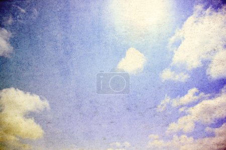 Grunge sky scape background