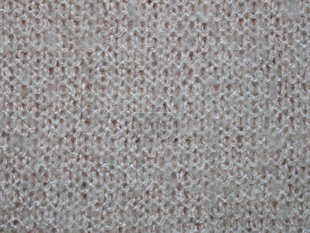 Pattern from soft woolen product
