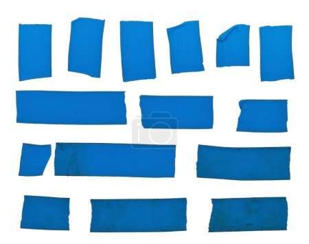 Blue tape slices