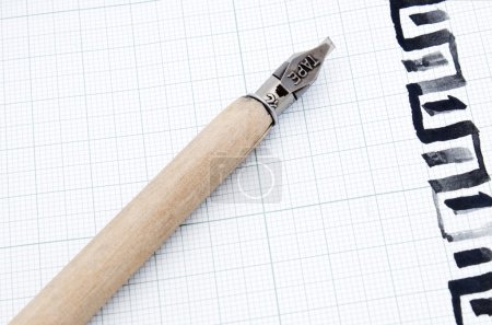 Pen for caligraphy