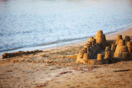 Castle on beach