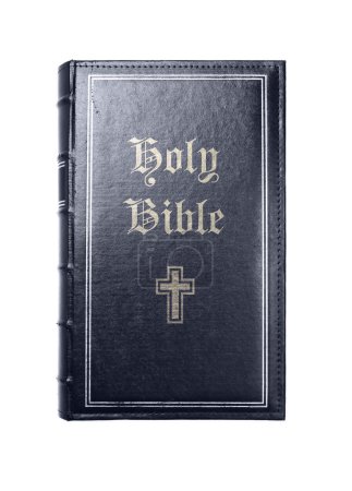 Holy bible isolated on white