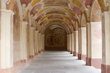 Decorative ornate corridor