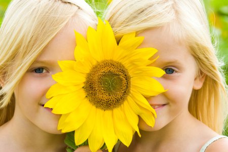 Sunflower children