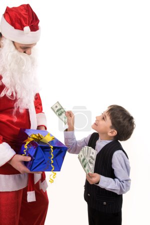 Paying to Santa