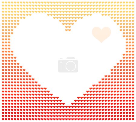 Digital image of heart