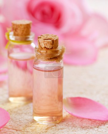 Essential Oil for Aromatherapy. Rose Spa