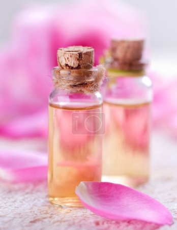 Essential Oil for Aromatherapy. Rose Spa