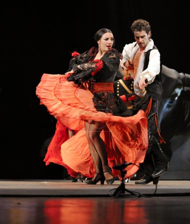 The Spanish Flamenco Dancers